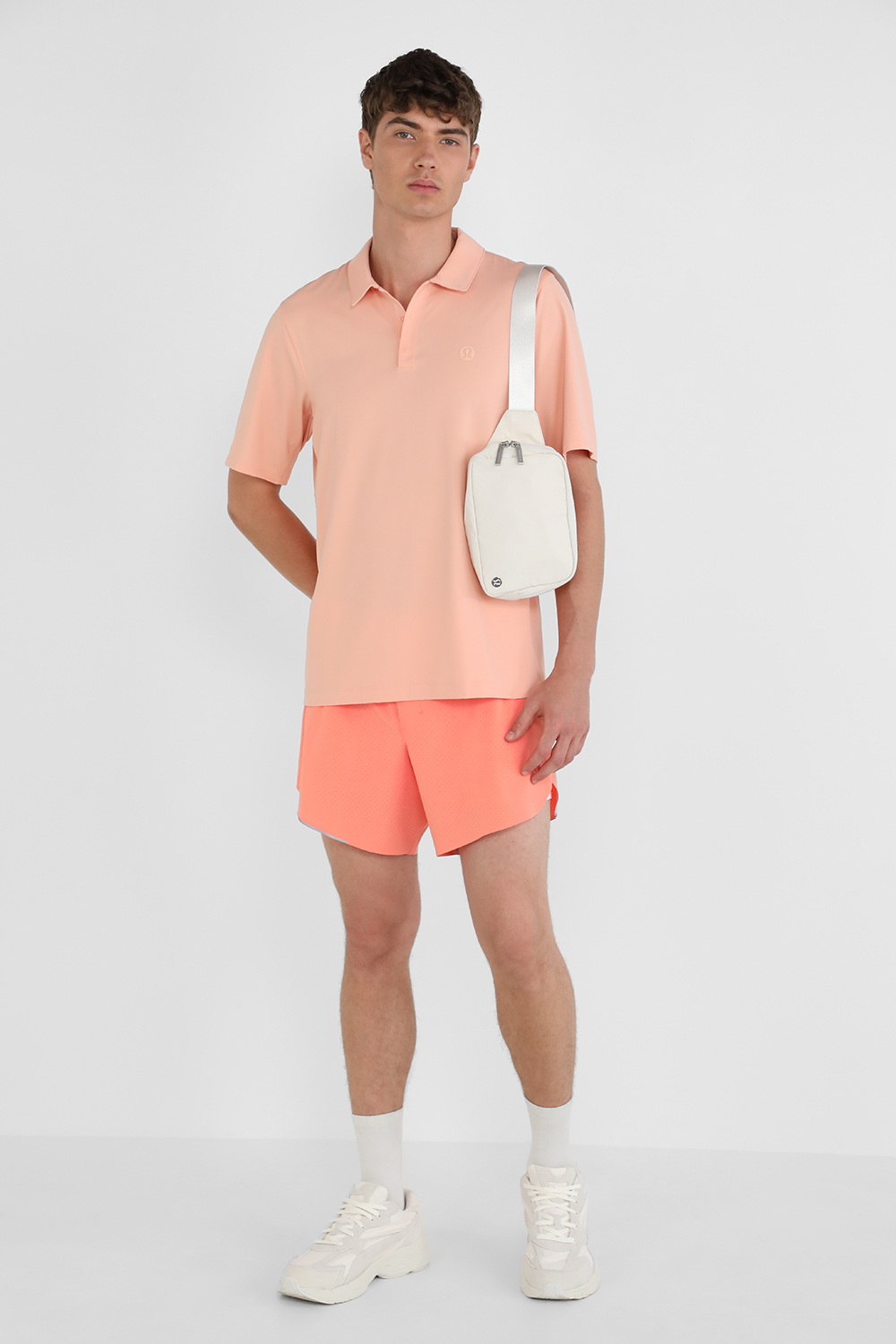 Snap Front Performance Short-Sleeve Polo